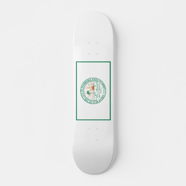 Flag of Fort Pembroke Pines, Florida Skateboard (Front)