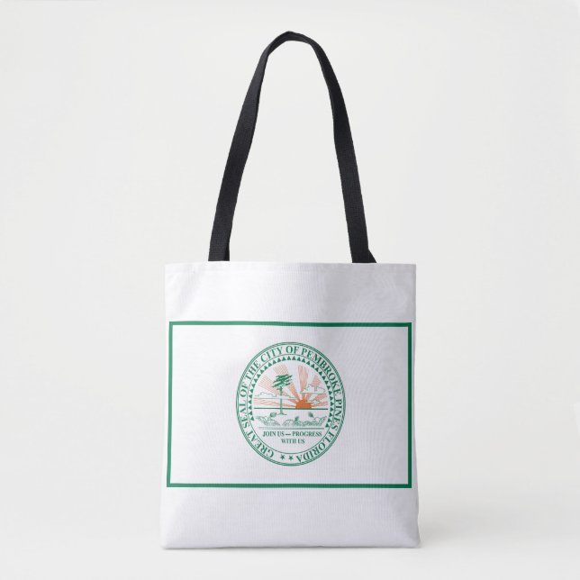 Flag of Fort Pembroke Pines, Florida Tote Bag (Front)