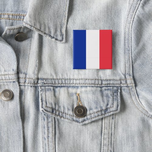 Flag of France Button