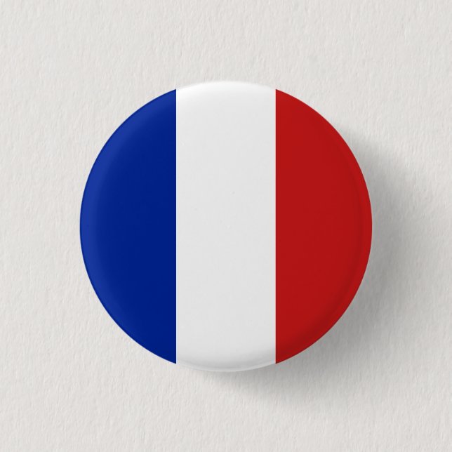 Flag of France Button (Front)