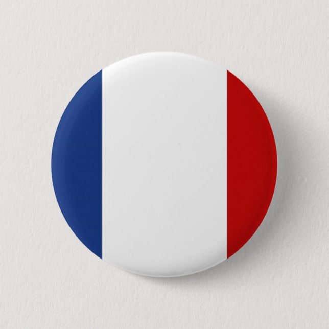 Flag of France Button (Front)