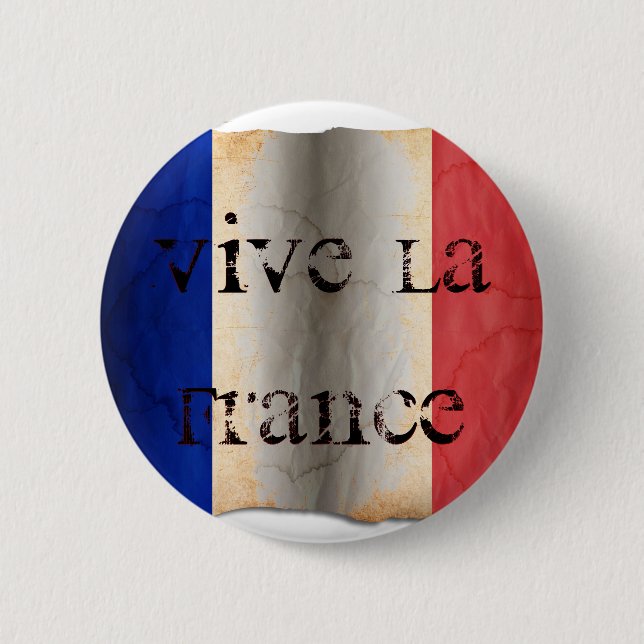 Flag of France Button (Front)