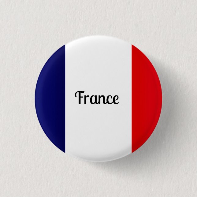 Flag of France Button (Front)