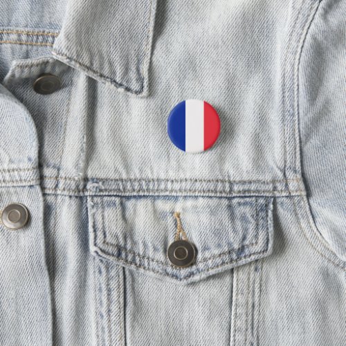 Flag of France Button