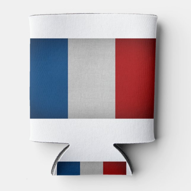 Flag of France Can Cooler (Front)