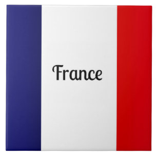 Flag of France Ceramic Tile