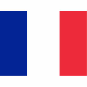Flag of France Cutout