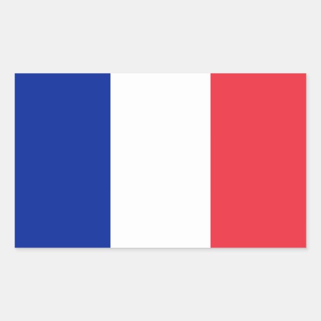 Flag of France Decal Sticker (Front)