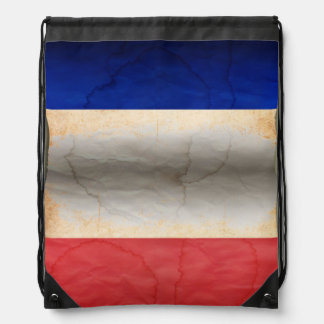 Flag of France Drawstring Bag