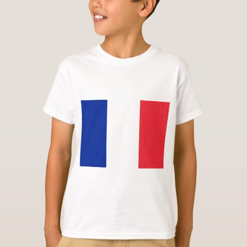 Flag of France French Flag Drapeau de la France T_Shirt