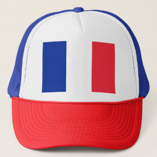 Flag of France; French Flag, Drapeau de la France Trucker Hat