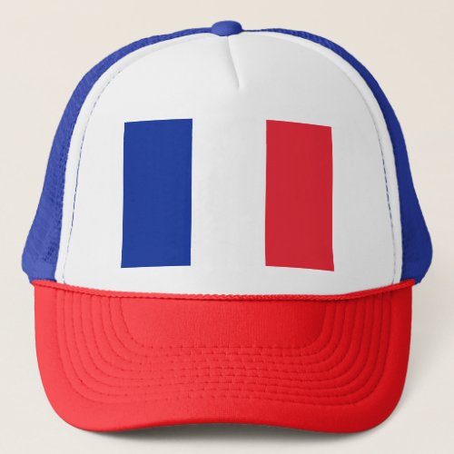 Flag of France French Flag Drapeau de la France Trucker Hat
