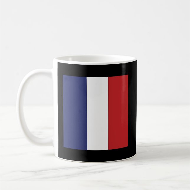 Flag Of France French Flag France Coffee Mug (Left)