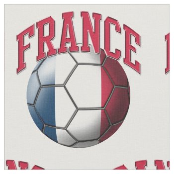 Flag Of France French Soccer Ball Fabric by tjssportsmania at Zazzle