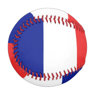 Flag of France French Tricolore Baseball