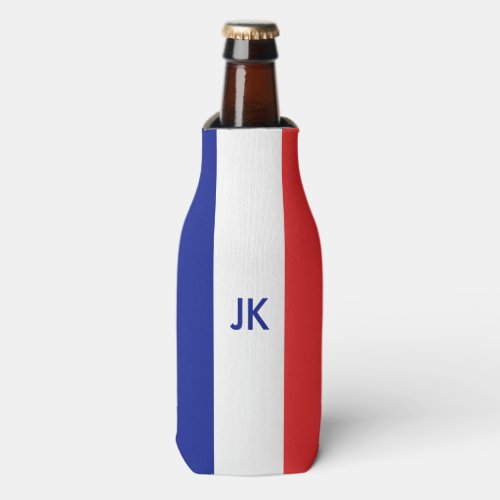 Flag of France French Tricolore Bottle Cooler