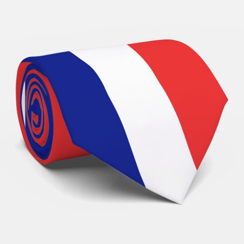 Flag of France French Tricolore Neck Tie