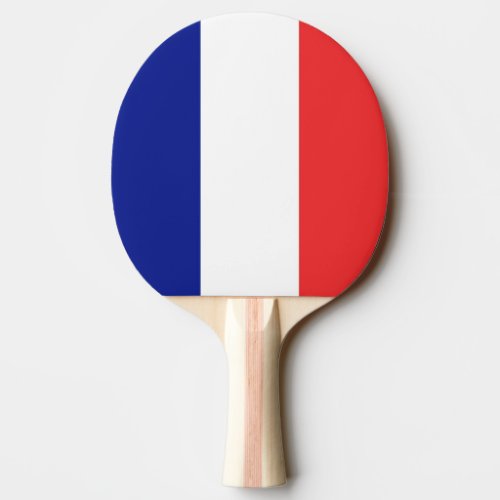 Flag of France French Tricolore Ping_Pong Paddle