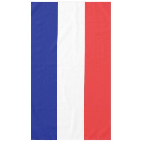 Flag of France French Tricolore Tablecloth