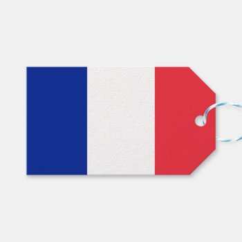 Flag Of France Gift Tags by kfleming1986 at Zazzle