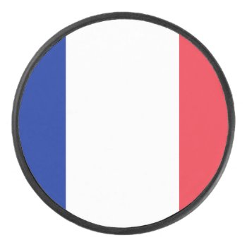 Flag Of France Hockey Puck by kfleming1986 at Zazzle