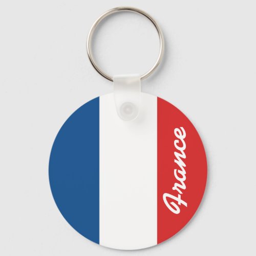 Flag of France Keychain