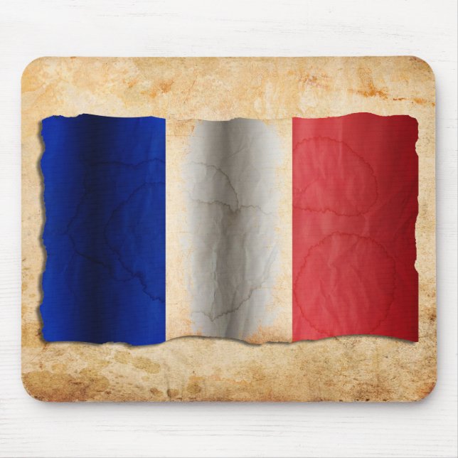 Flag of France Mouse Pad (Front)