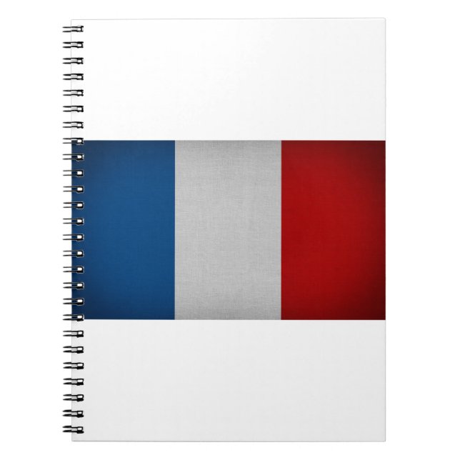 Flag of France Notebook (Front)