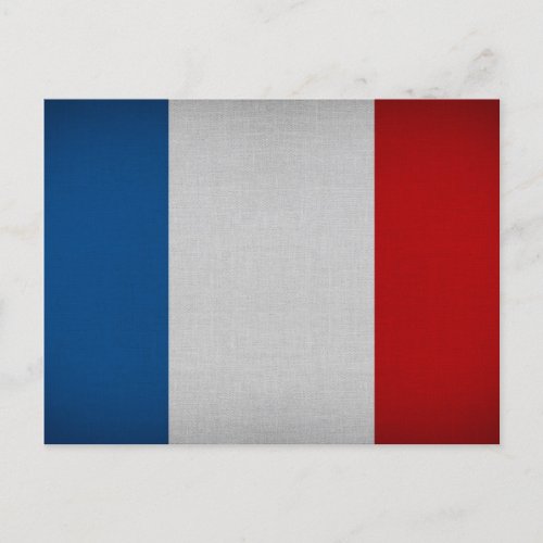 Flag of France Postcard