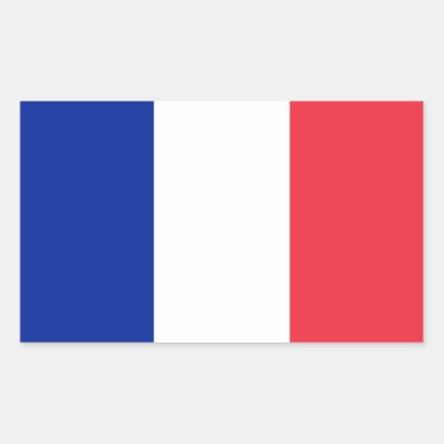 Flag of France Rectangular Sticker
