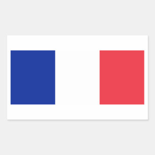 Flag of France Rectangular Sticker