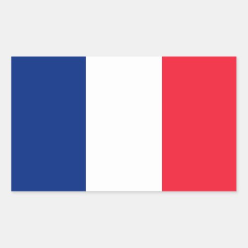 Flag of France Rectangular Sticker