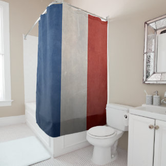 Flag of France Shower Curtain