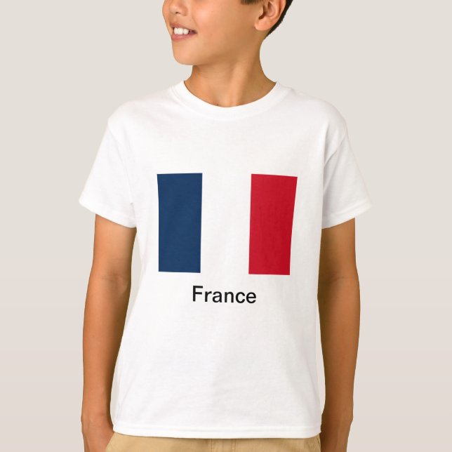 Flag of France T-Shirt (Front)