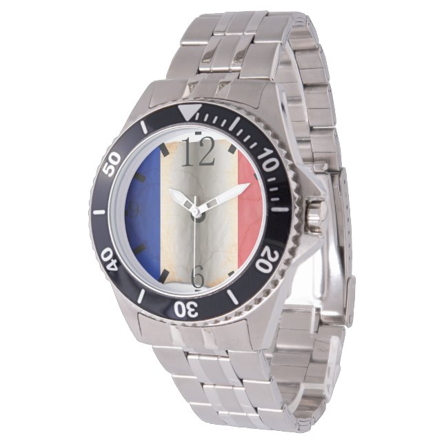 Flag of France Watch (Angled)
