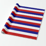 Flag of France Wrapping Paper