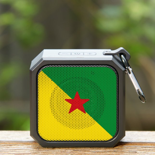 Flag of French Guiana Bluetooth Speaker (Insitu(Outdoor))