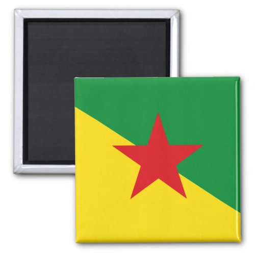Flag of French Guiana Magnet