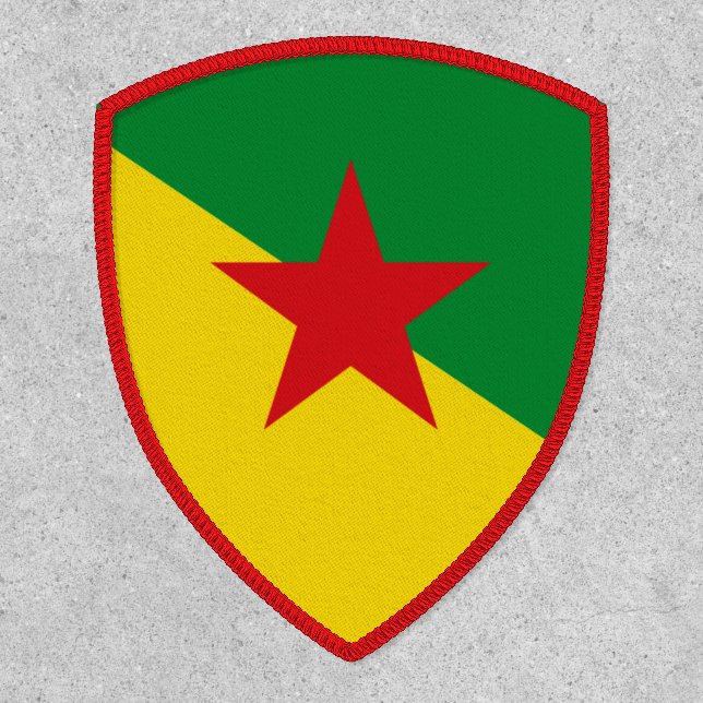 Flag of French Guiana Patch (Front)