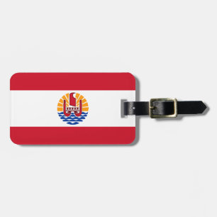 Flag of French Polynesia Luggage Tag