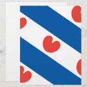 Flag of Friesland (Front/Back)