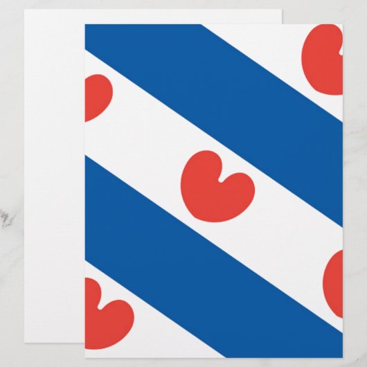 Flag of Friesland (Front/Back)