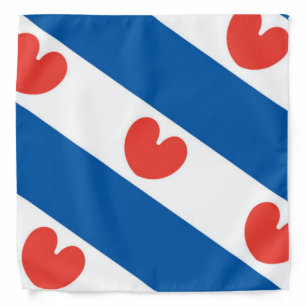 Flag of Friesland Bandana