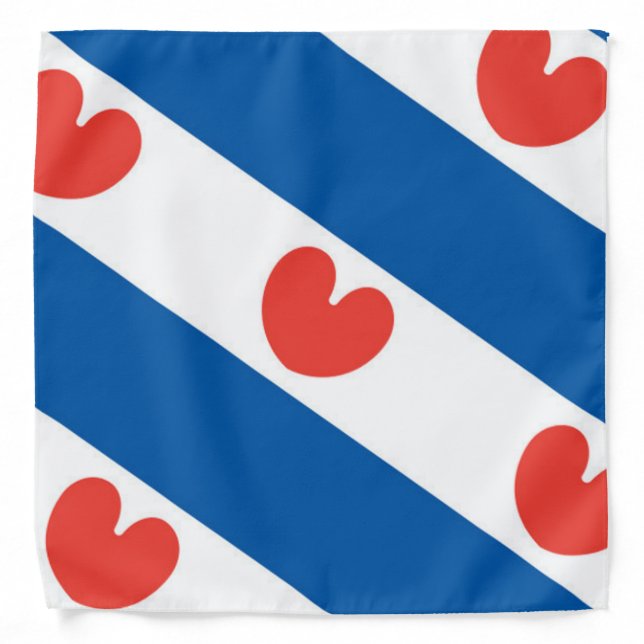 Flag of Friesland Bandana (Front)