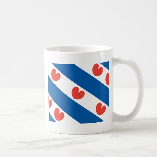Flag of Friesland Coffee Mug (Right)