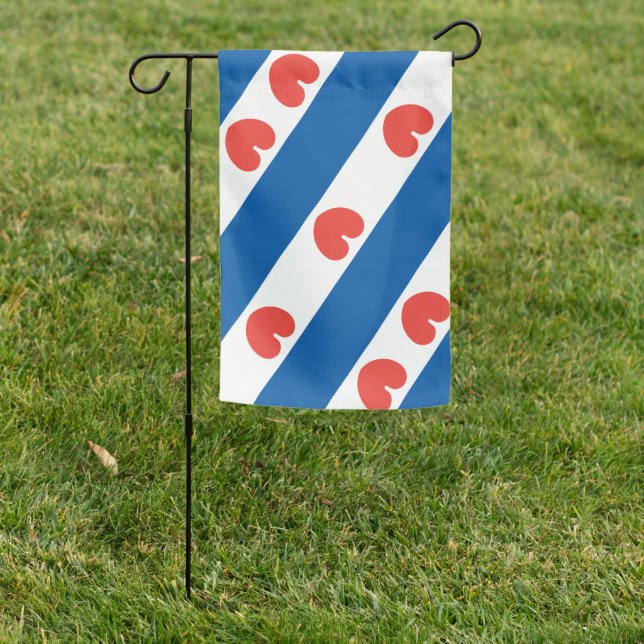 Flag of Friesland - Frisian flag - Fryske Flagge (In SItu)