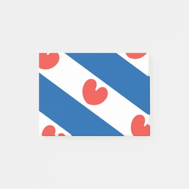Flag of Friesland Post-it Notes (Front)