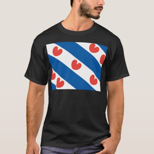 Flag of Friesland T_Shirt