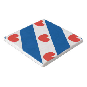 Flag of Friesland Trivet