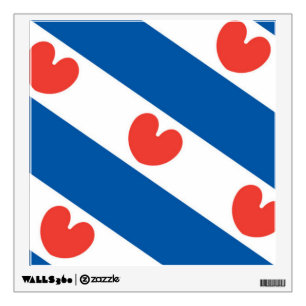 Flag of Friesland Wall Sticker
